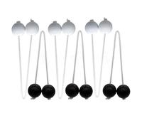 Btgghytr Lot de 6 balles de rechange pour pelouses, cours, golfs, balles d'entraînement pour lancer des échelles