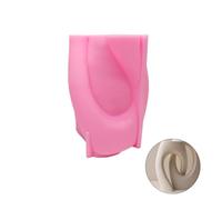 Btgghytr Moules en silicone pour vase en résine - Moules en silicone pour pot de fleurs - Moule en silicone pour béton, ciment et gypse