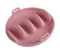 Btgghytr Plateau à tacos robuste en silicone de qualité alimentaire avec séparateurs pour coquillages, idéal pour les fêtes, les repas rapides, les fêtes