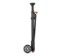 Btgghytr Pompes à chocs portables pour vélo de montagne 300 psi haute pression avec jauge et bouton de purge d'air facile