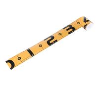 Btgghytr Règle de poisson ruban à mesurer autocollant autocollant imperméable poisson autocollant pour bateaux kayaks