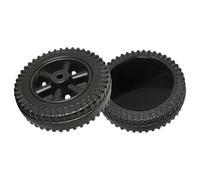 Btgghytr Roue de barbecue d'extérieur à installation rapide de 15,2 cm - Matériaux résistants à la corrosion - Améliore la mobilité pour divers barbecues - Roue de barbecue robuste