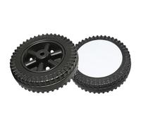 Btgghytr Roue de barbecue d'extérieur à installation rapide de 15,2 cm - Matériaux résistants à la corrosion - Améliore la mobilité pour divers barbecues - Roue de barbecue robuste