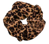 Btgghytr Serre-tête élastique pour queue de cheval, chouchou avec imprimé léopards uniques
