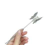 Btgghytr Serre-tête en forme de papillon et de nymphe avec perles - Pince à cheveux - Accessoires photo - Ornements de cheveux pour femmes et filles