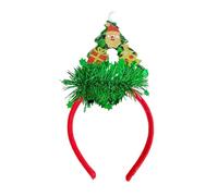 Btgghytr Serre-tête pour femmes et filles - Cerceau de Noël avec guirlandes - Bandeau pour la diffusion en direct - Pour le Nouvel An - Unisexe - Joli bandeau pour cheveux