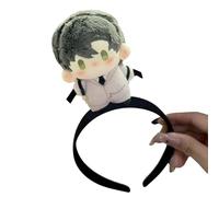 Btgghytr Serre-tête pour femmes et filles - Motif poupée de dessin animé - Accessoire de cheveux unique et beau avec frange