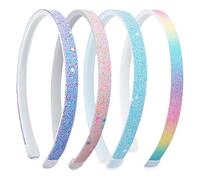 Btgghytr Serre-tête pour femmes et filles, plan étoile et cœur, coiffe fine et confortable en polystyrène colophane cheveux