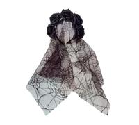 Btgghytr Serre-tête pour fille - Bandeau créatif en dentelle - En forme de voile - Pour Halloween