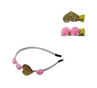 Btgghytr Sweet Cool Serre-tête avec paillettes en forme d'étoile pour tout-petits Photographie Coiffure Clips pour femmes et filles