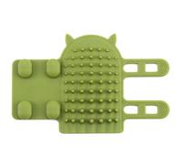Btgghytr Toiletteur de chat doux pour chat - Masseur d'angle mural - Brosse pour chat - Frotte le visage avec un peigne à chatouilles