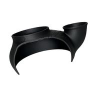 Btgghytr Unique Pots Abri en forme de grotte pour aquarium sous-marin Noir | Artistic Handcrafts - Habitat naturel - Lieux de repos sûrs pour poissons et crevettes - Décoration d'aquarium