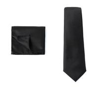 BTGYTTKL Cravates Homme Cravate for hommes, Design classique, bleu or, ensemble de cravates et mouchoirs, for fête mariage, carrés poche, costume d'affaires quotidien(TH-53F)