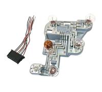 BTHMGBAE Base Feu Arrière Pour Benz W204 C180 C200 C230 C300 C350 Feu Arrière Gauche Droit Porte-ampoule Ampoule Avec Faisceau Prise Câblage Circuit Imprimé Feu(Right With Wiring)