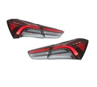 BTHMGBAE Ensemble Feu Arrière Pour Maserati Pour Ghibli 2014-2020 Ensemble De Feux Arrière À LED Rétrofit Feu Arrière Fluide Clignotant Frein Voiture Lampe Feux Arrières