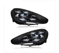 BTHMGBAE Ensemble Phare Pour Cayenne 958.2 2015-2017 Mise À Niveau 2021 Accessoires De Voiture Style Pdls Phares LED(Left hand drive,With AFS)