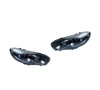 BTHMGBAE Ensemble Phare Pour VW Pour Scirocco 2009-2014 Ensemble De Phares Feux Circulation Mise À Niveau Vers Accessoires D'éclairage Voiture LED(Xenon,2009-2015 LED headlight)