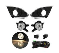 BTHMGBAE Phare Antibrouillard Avant Voiture Pour Chevrolet Pour Spark 2013-2015 Led DRL Feux De Jour Antibrouillard Ensemble Avec Interrupteur Faisceau Fils