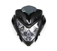 BTHMGBAE Phare Avant Pour BAJAJ Pour PULSAR150 Pour PULSAR200 Phare Avant De Moto Avec Carénage Accessoires Ensemble Phare Moto(Black)
