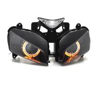 BTHMGBAE Phare Avant Pour CBR1000RR 2004 Pour CBR1000 RR 2005 2006 2007 Phare Avant De Moto Projecteur Ensemble De Phares Ensemble Phare Moto(Angel Demon Eye)