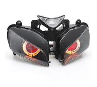 BTHMGBAE Phare Avant Pour CBR1000RR 2004 Pour CBR1000 RR 2005 2006 2007 Phare Avant De Moto Projecteur Ensemble De Phares Ensemble Phare Moto(Angel Eye)
