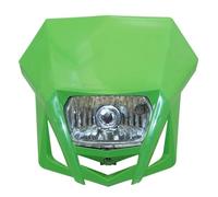 BTHMGBAE Phare Avant Pour CRF 150 230 XR YP20 2016-2023 Plaque De Phare De Moto Carénage Double Sport Ensemble Phare Moto(Green)