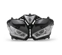 BTHMGBAE Phare Avant Pour YZF R25 R3 2013 2014 2015 2016 2017 Phares De Moto Avec Projecteur HID Angel Eye Ensemble Phare Moto