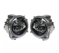 BTHMGBAE Phares Feux Avant Pour Jeep Pour Renegade 2015-2018 Phares LED DRL Feux De Circulation Diurnes Halo Yeux D'ange Accessoires Automobiles Jeu De Phare