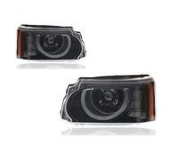 BTHMGBAE Phares Feux Avant Pour Range Pour Rover Sport 2005-2013 Phares Voiture Kit Pour Lentilles Projecteur À LED Blue Start Pour Style Pour Defender Jeu De Phare(Left steering wheel,10-13yewllow)