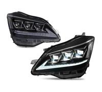 BTHMGBAE Phares Feux Avant Pour Toyota Pour Crown 2003-2008 12e Phares LED Génération Feux Avant DRL Animés Avec Yeux De Démon Rouges Jeu De Phare(Without demon eyes)