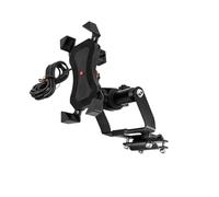 BTHMGBAE Phone Navigation Bracket pour Africa pour Twin pour CRF1000L pour CRF 1000 L 2018-2019 Support De Téléphone Portable Moto Plaque Navigation GPS(USB Charging B)