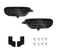 BTHMGBAE Réflecteur Pare-chocs Arrière Pour Mazda Pour CX-5 CX5 2017-2021 Feux De Pare-chocs Arrière Voiture 3 Fonctions Clignotant Dynamique Feu Conduite 12 V(Smoked Shell B)