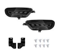 BTHMGBAE Réflecteur Pare-chocs Arrière Pour Mazda Pour CX-5 CX5 2017-2021 Feux De Pare-chocs Arrière Voiture 3 Fonctions Clignotant Dynamique Feu Conduite 12 V(Smoked Shell A)