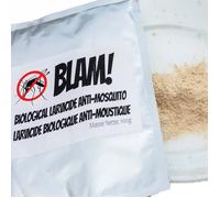 BTI WP Larvicide anti larves de moustiques pour 200m² à base de BTI. Formule larvicide concentrée. Pour Piscine/Eau Stagnante(100g)