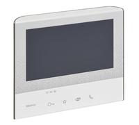 BTicino 344642 Poste Intérieur Vidéo Couleur Mains-libres à Mémoire D'image Classe 300X, 7 Pouces Tactile, WiFi Connecté, Blanc