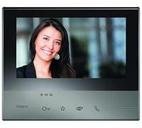 BTicino 344643 Poste Intérieur Vidéo Couleur Mains-libres à Mémoire D'image Classe 300X, 7 Pouces Tactile, WiFi Connecté, Noir