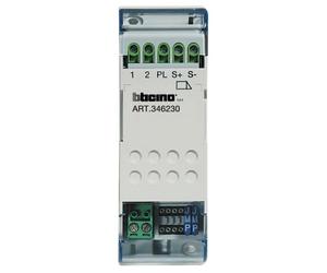 BTicino 346230 Relais pour Gâche ou pour Automatisme de Portail, 12V