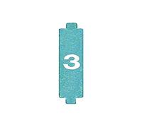 Bticino Cavaliers de configuration 3501/3 pour système BUS avec marquage 3, Lot de 10