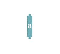 Legrand Cavaliers de configuration BTicino 3501/8 pour système BUS, Marquage 8, Lot de 10