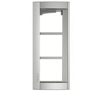 BTICINO 350231 - Soutien 3 Modules Aluminium Métallisé