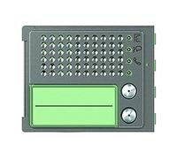 Bticino Façade Sfera Robur 351125 pour module électronique audio, 2 appels