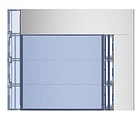BTicino 352031 Façade Sfera New pour Module Électronique Audio 3 Appels, Argenté