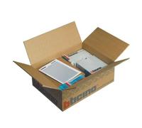 BTICINO 360005 Kit d'interphone vidéo sphère 351500+346050, caméra 5 MP grand angle 119 °/92 °, vision nocturne LED, bus 2 fils, audio réglable, jusqu'à 98 appels, électro-erration, alimentation 6 DIN