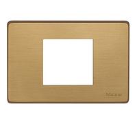 BTicino 503/23A/BR 2 Assiettes de Table, Bronze