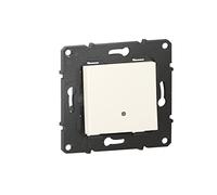 BTicino - Altège double bouton poussoir noir composable