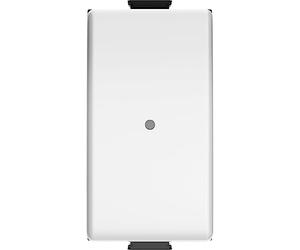 Bticino AM4003C Interrupteur de déviateur connecté Matix Smart, pour allumer et éteindre les lumières configurables par l'application Home + Control, tension 100-240 V ; 250 W, 125 VA, 1 place, blanc,