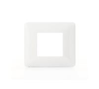 BTICINO am4802bbn Plaque 2 modules, Blanc