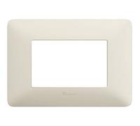 BTicino AM4803BCN Plaque 3 modules, technopolymère, Cendre