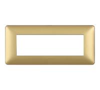Bticino AM4806MGL Plaque Matix 6 modules Gold