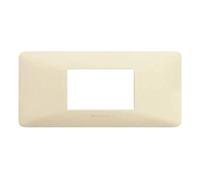 BTICINO am4819bav Plaque Matix 2 modules centrés, Ivoire